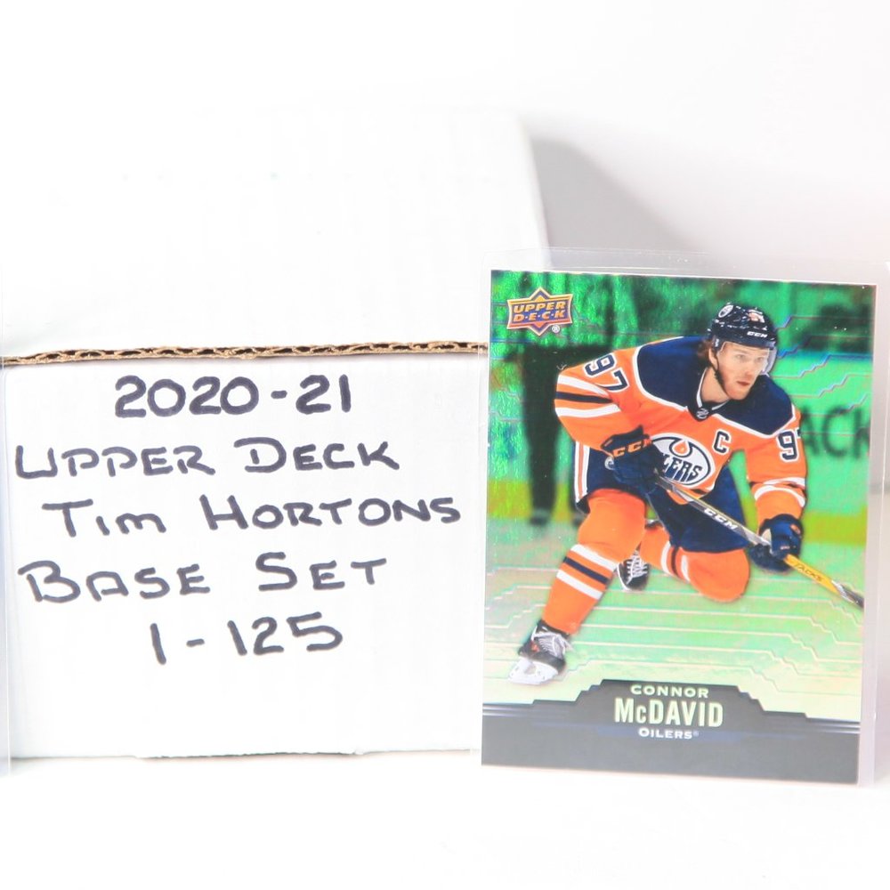 Tim Hortons Upper Deck 20/21 Hockey Cards Base Set 1-125 NHL NHL *Superstars*